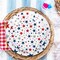 72Pcs Patriotic Party Tableware Set Red Blue Star Disposable Dinnerware 48Pcs Paper Plate 24Pcs Napkin for 4th of July Independence Day Party Supplies Table Decor